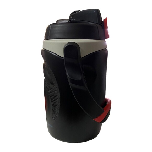 Thermos Foam Insulated Hydration Water Bottle Sports Jug 64 oz/1.9L Black Red - Picture 5 of 11